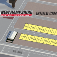 Camping Map - Infield